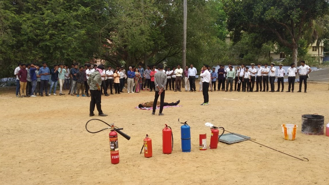 Fire and Rescue Demo being organized by Fire Technology and Safety Engineering students on 28th March 2019